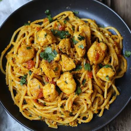 PASTA POULET CURRY